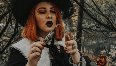 Хэллоуинский косплей - ведьма (28 ФОТО)