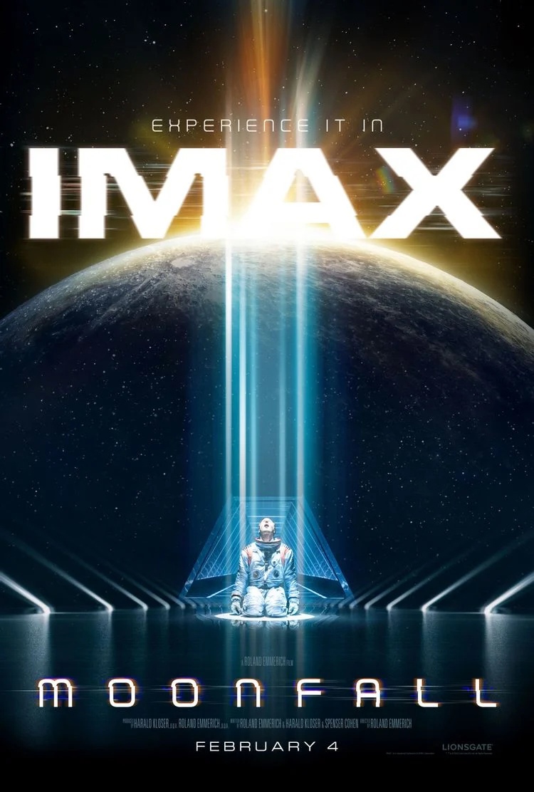 IMAX-постер фильма-катастрофы "Падение Луны"