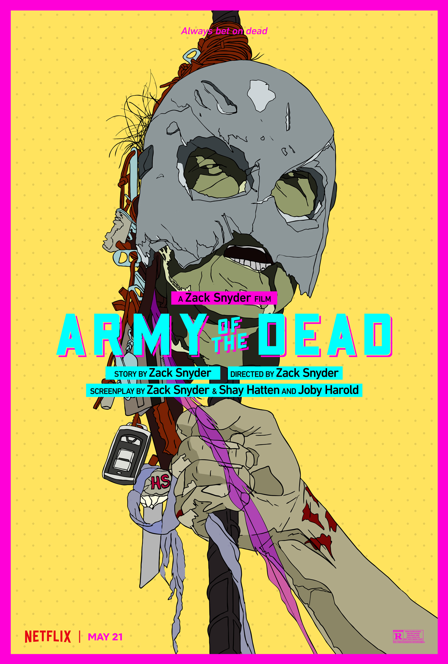 Зак Снайдер показал еще один арт-постер "Армии мертвецов"